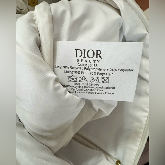 2 Options- Dior Raffia Cosmetic Bag / Clutch - Picture 9 of 11